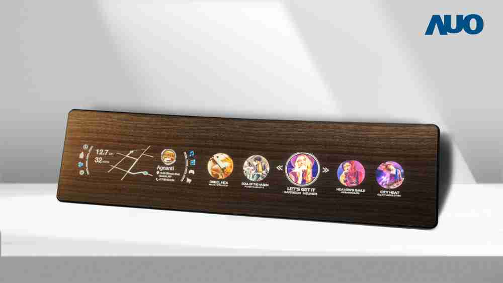 JDB电子研发全球最高穿透度达80%的AmLED木纹显示器，，，可于使用时呈现高亮度、、、、清晰可见的信息，，并在不使用时回归为单纯的饰板，，，节能兼具美观