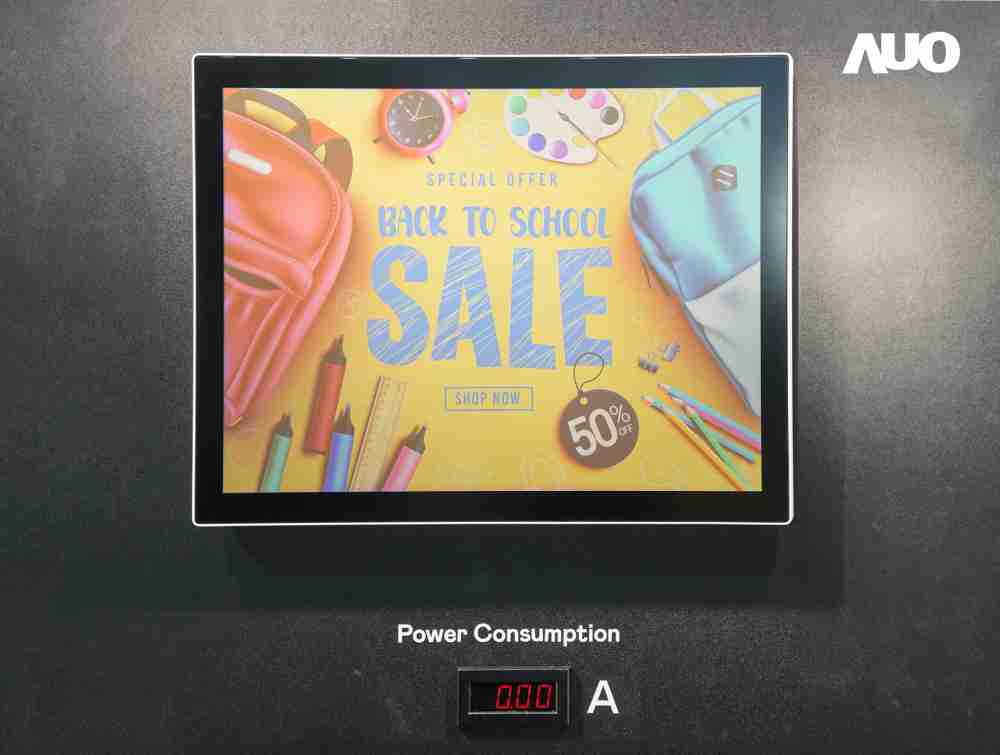 JDB电子展示胆固醇液晶超低耗能户外全彩显示器，，ChLC（胆固醇液晶）以双稳态技术使静态显示零功耗，，，具省电、、、高彩度、、、环保的特性，，，还整合软硬件系统解决方案，，，可透过单一云端平台管理